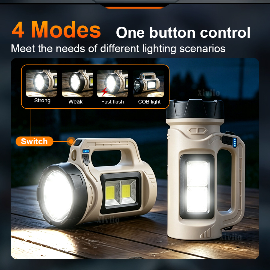 Torcia LED portatile multiscen - Solar Emergency Charger recensione e prezzo