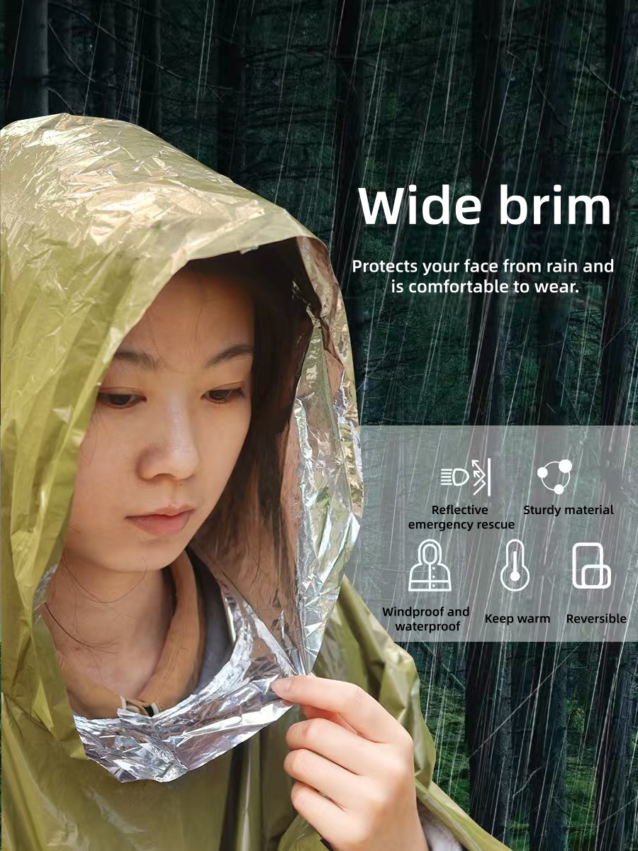Impermeabile di emergenza port - Survival Blanket Reflective recensione e prezzo